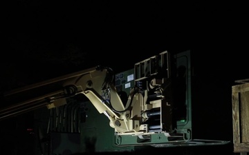 U.S. Marine provide logistical support and security for battle aid station during bilateral training exercise