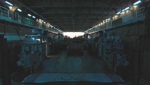 B-Roll: 11th MEU Marines, Sailors Conduct Ship to Shore Movement