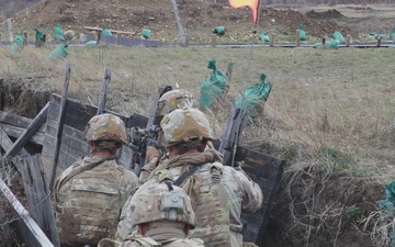 1st Infantry Division Trench Clearing in Bulgaria