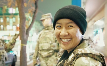 One Last Mic Check: Sgt. Tran Wraps Her Storytelling Mission