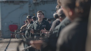 11th MEU Sailors, Marines Conduct Small Arms Qualification Courses