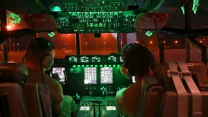 75th Expeditionary Airlift Squadron maintainers prepare C-130J for mission in Africa