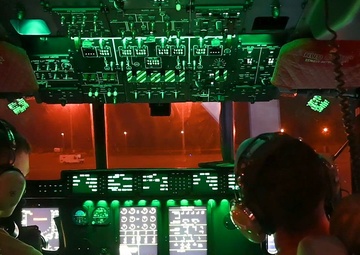 75th Expeditionary Airlift Squadron maintainers prepare C-130J for mission in Africa