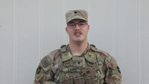 Spc. Ethan Lytle - Holiday Shoutout