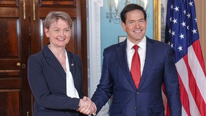 Secretary Rubio meets with UK Foreign Secretary Yvette Cooper