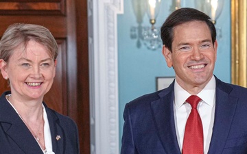 Secretary Rubio meets with UK Foreign Secretary Yvette Cooper