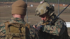 U.S. Marines participate in a Tactical Air-Control Party exercise