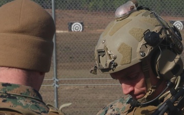 U.S. Marines participate in a Tactical Air-Control Party exercise