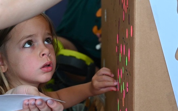 Allies, partners participate in box building for OCD 2025