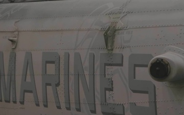 HMLA-167 change of command ceremony