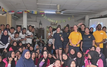 Pacific Update: U.S. Sailors provide support at Local Orphanage