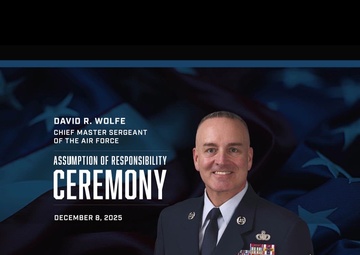 Chief Master Sergeant of the Air Force Assumption of Responsibility Ceremony
