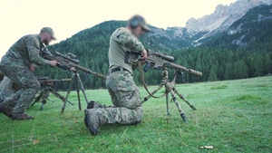 NATO SOF participate in ISTC’s Alpine Sniper Course