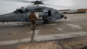 Santa Flightwith HSC-2 Over The Hampton Rds