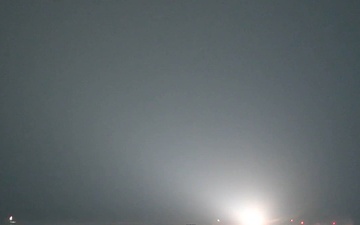 B-1B Lancer returns to Ellsworth AFB.