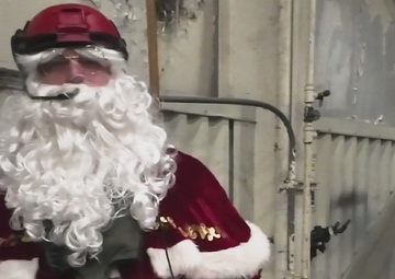 Santa Flight with HSC-2 over Hamption Rds