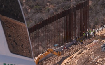 New Border Wall Construction in San Diego County