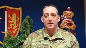 Sgt. 1st Class Tom Burns - Detroit Lions Shout-out