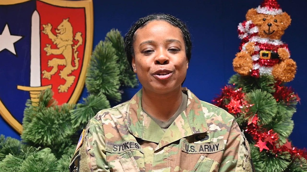 DVIDS - Video - Sgt. 1st Class Victoria Stokes - Holiday Season