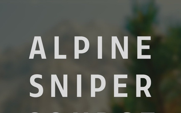 ISTC Alpine Sniper Course 2025