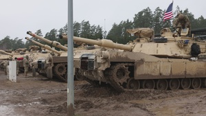 3-8 Cav conducts Abrams tank gunnery