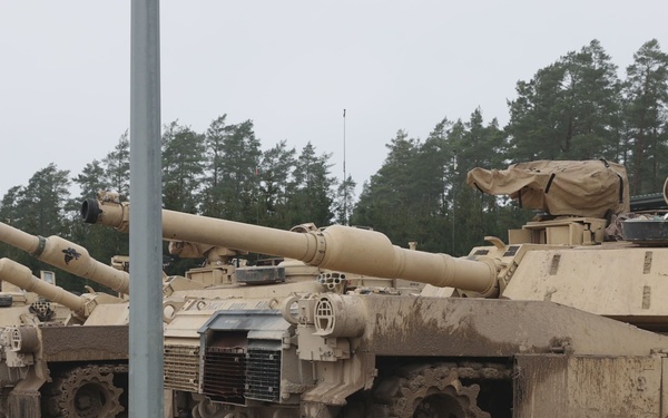 3-8 Cav conducts Abrams tank gunnery