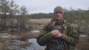 U.S. Marine, California native shares his experience deployed in the Baltic Sea