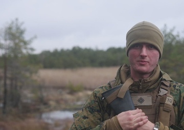 U.S. Marine, California native shares his experience deployed in the Baltic Sea