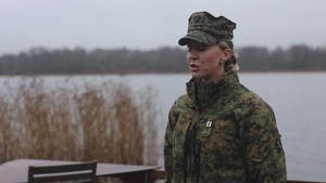 U.S. Navy Lt interview about Freezing Winds 2025