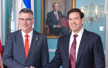 Secretary Rubio meets with Israeli Foreign Minister Gideon Sa’ar