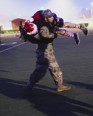 SETAF-AF participates in Santa's Bootcamp PT event (social media 9:16)