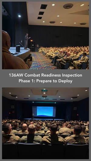 136AW participates in combat readiness inspection