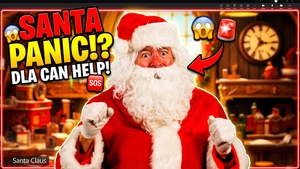 One Winter’s Day. One Routine Mission. One Unexpected Call. A Special DLA Holiday Message (open caption)