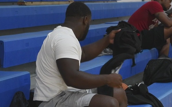 NSF Diego Garcia hosts basketball game