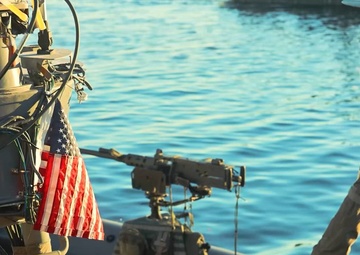 U.S. Marines with 1st Recon Bn. conduct maritime domain awareness during Steel Knight 25