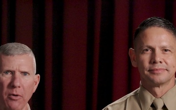 Sergeant Major and Commandant of the Marine Corps Holiday Message to the Force