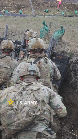 1st Infantry Division Trench Clearing in Bulgaria