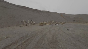 Washington National Guardsmen fill sandbags in Skagit County