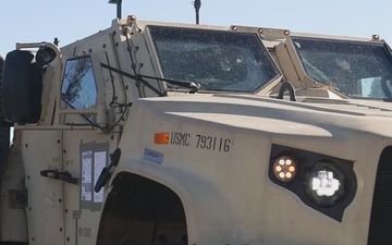 B-Roll: 1st Bn., 11th Marines conduct HIRAIN during Steel Knight 25