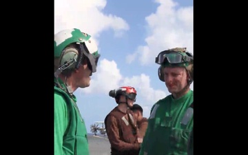 Abraham Lincoln conducts flight operations