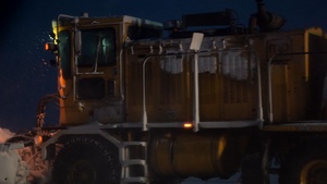 354th Civil Engineer Squadron snow plows
