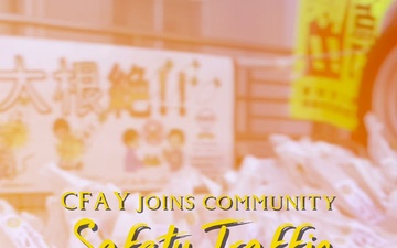 CFAY joins Yokosuka’s Year-End Traffic Safety Campaign