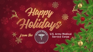 2025 Holiday Greetings - U.S. Army Medical Corps