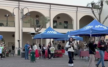 AFN Naples B-Roll Package – NSA Naples Winter Wonderland 2025