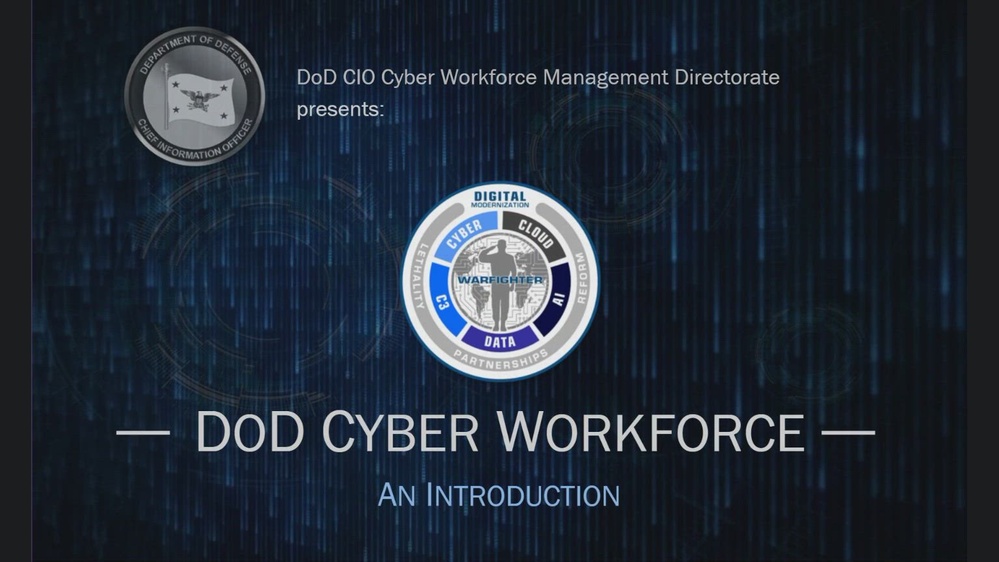 DVIDS - Video - Cyber Workforce Intro