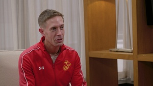 49th Marine Corps Marathon Maj. Kyle King Interview