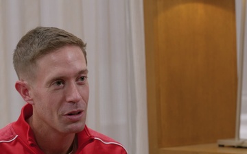 49th Marine Corps Marathon Maj. Kyle King Interview