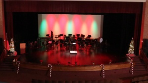 Marine Forces Reserve Band Christmas concert B-Roll