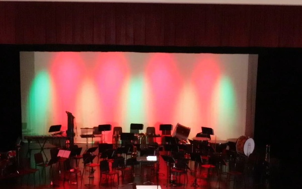 Marine Forces Reserve Band Christmas concert B-Roll