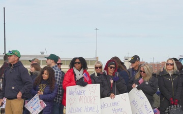 USS Forrest Sherman Returns to Naval Station Norfolk from Deployment